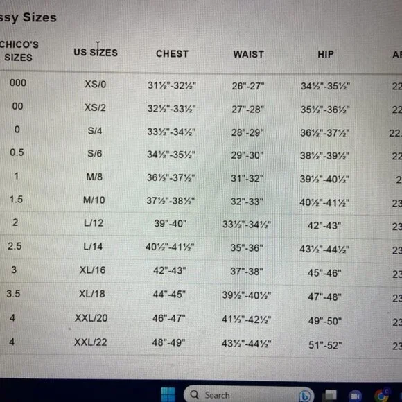 EUC Chico's button down shirt with french cuffs Chico's 2 / L / 12 - Picture 4 of 4